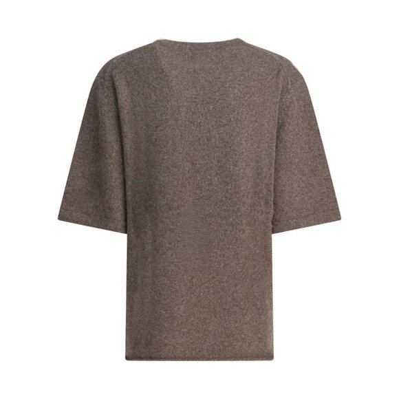 Loulou De Saison Raven Crewneck Sweater In Wool Blend tag size M Women - Picture 2 of 4